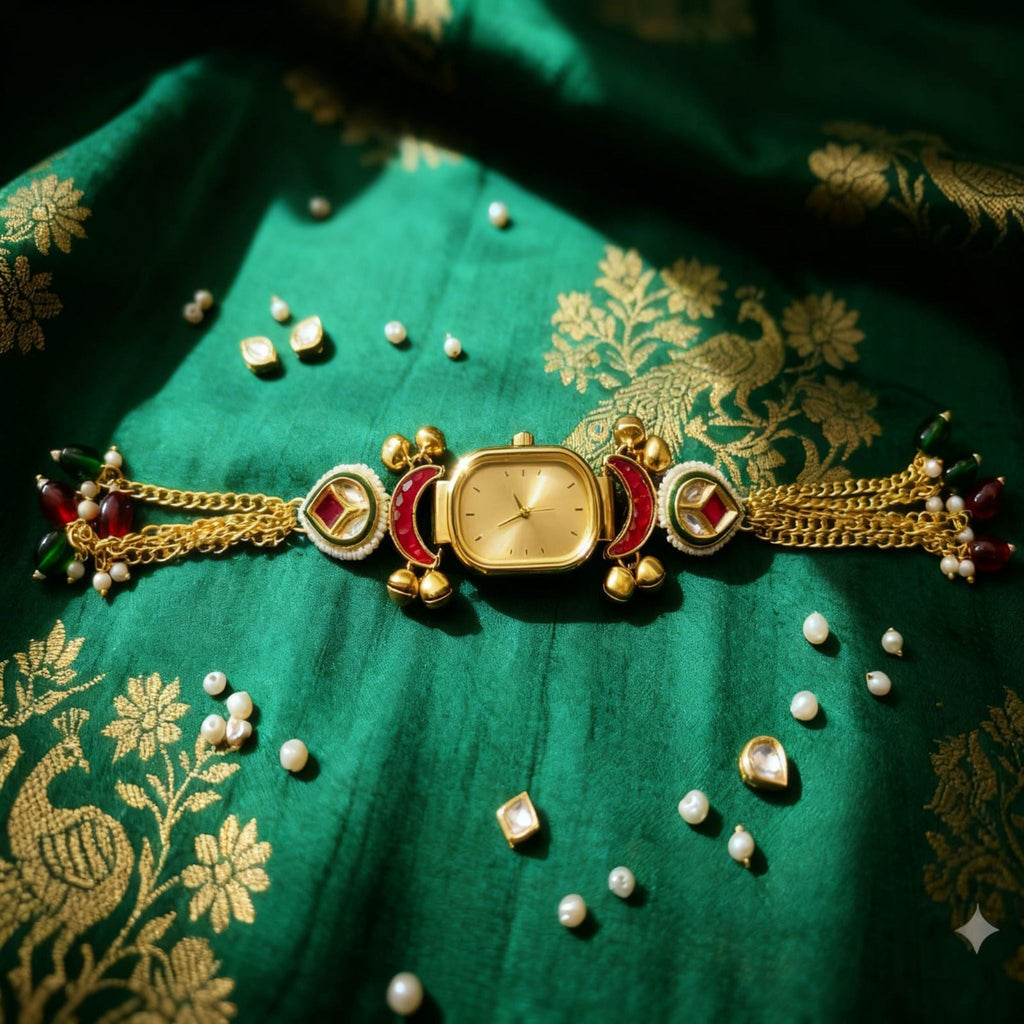 Shahi Nooravali Bracelet Watch by Suryatra