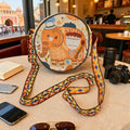 Artistic Elephant Charm Sling Bag by Suryatra