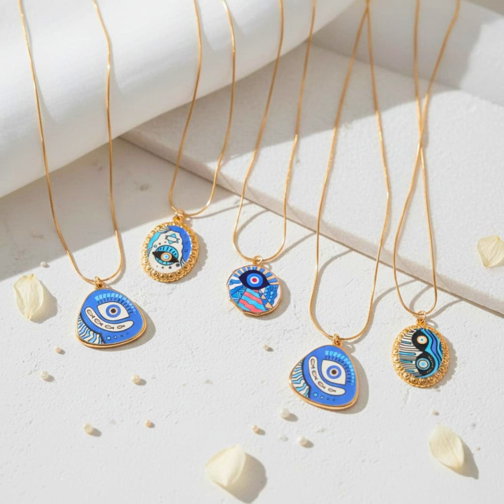 Nazar Shield Pendant by Suryatra