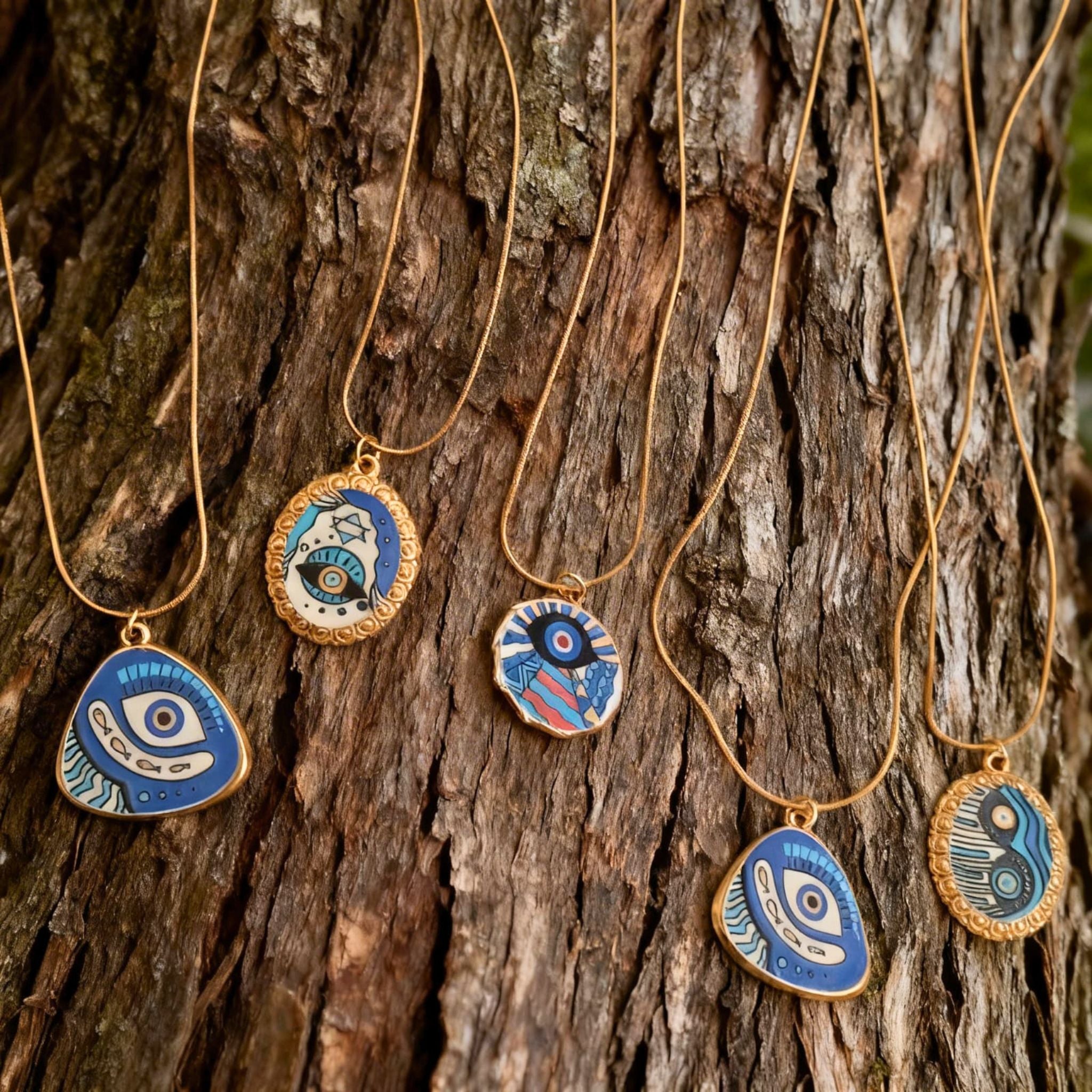 Nazar Shield Pendant by Suryatra