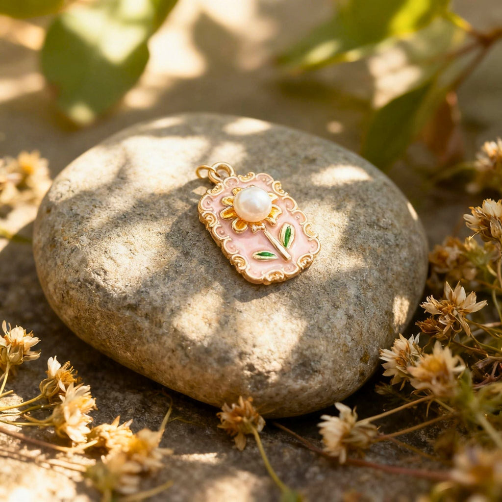 Bloom Pearl Pendant by Suryatra